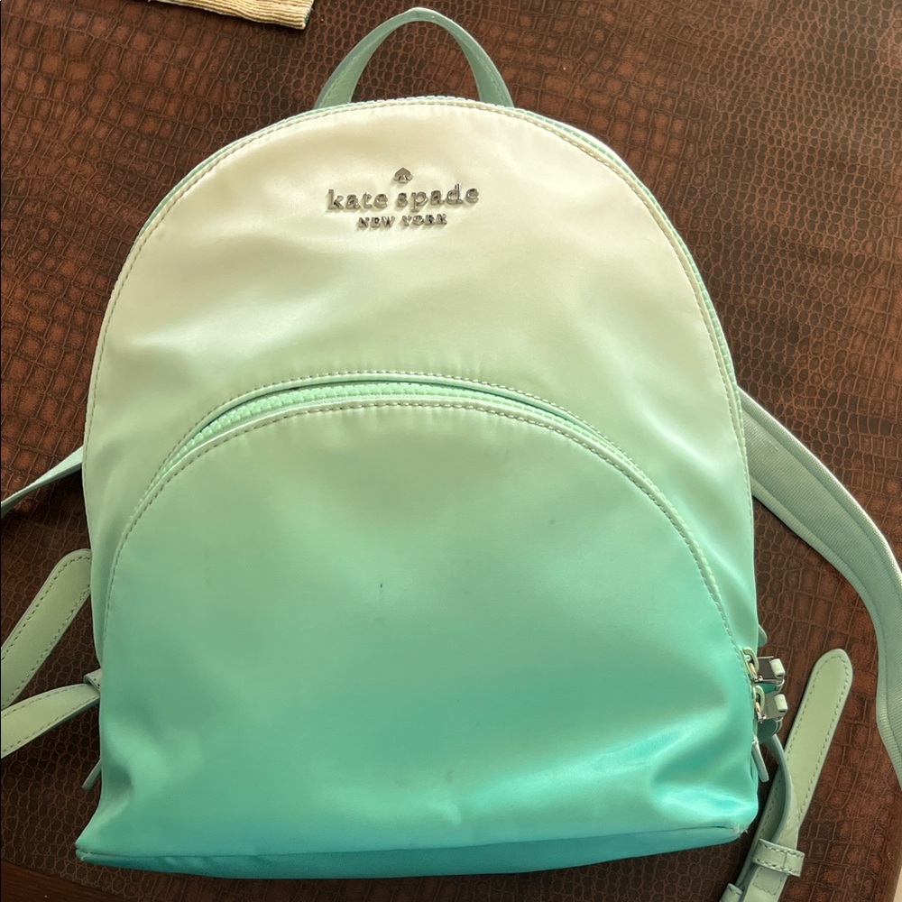 kate spade Mint to Aqua Ombre Backpack